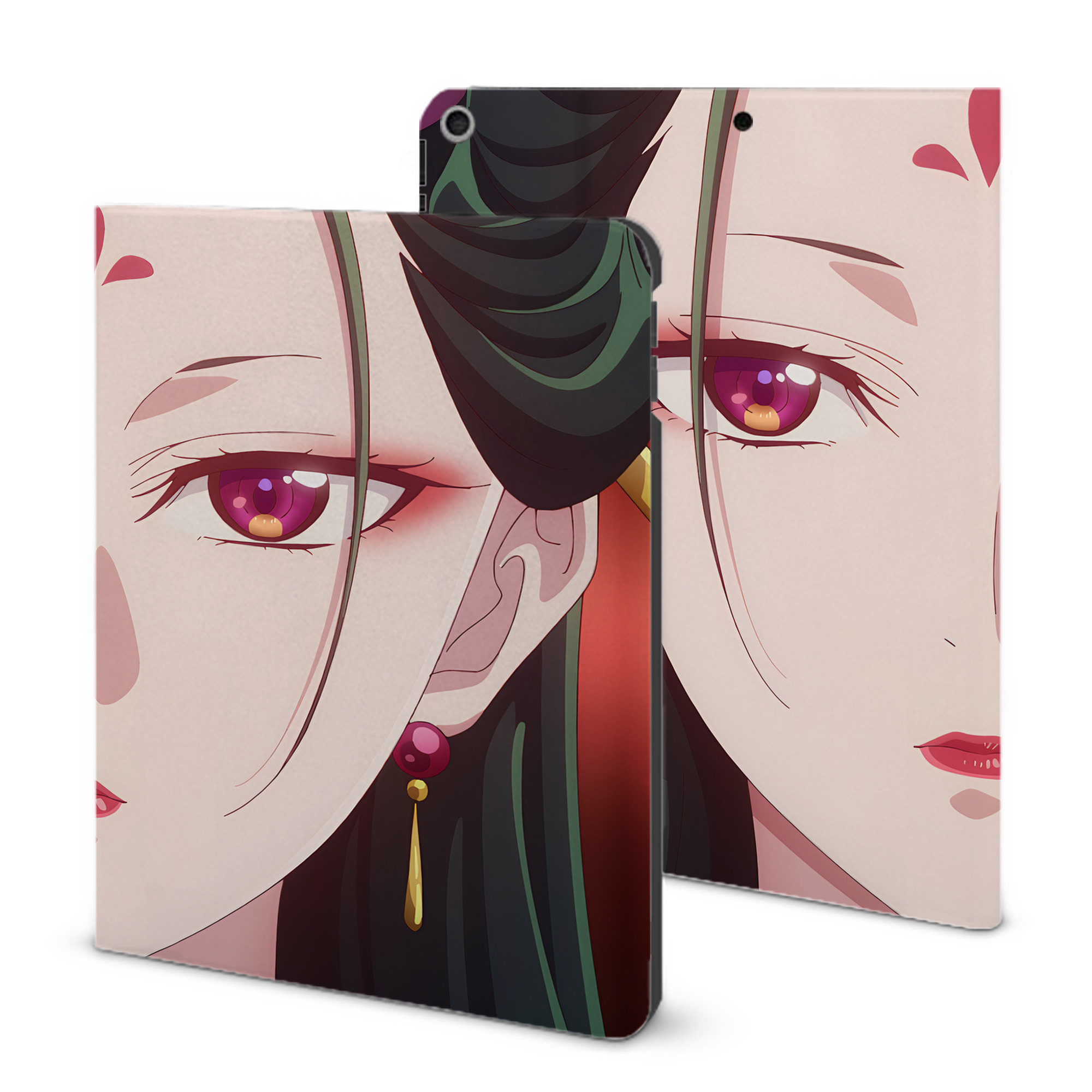 （画像用） 薬屋のひとりごと The Apothecary Diaries IPad ケース ブック型 PUレザー TPU 耐衝撃 軽量 薄型 ペン収納なし 全面保護 IPad 各モデル対応